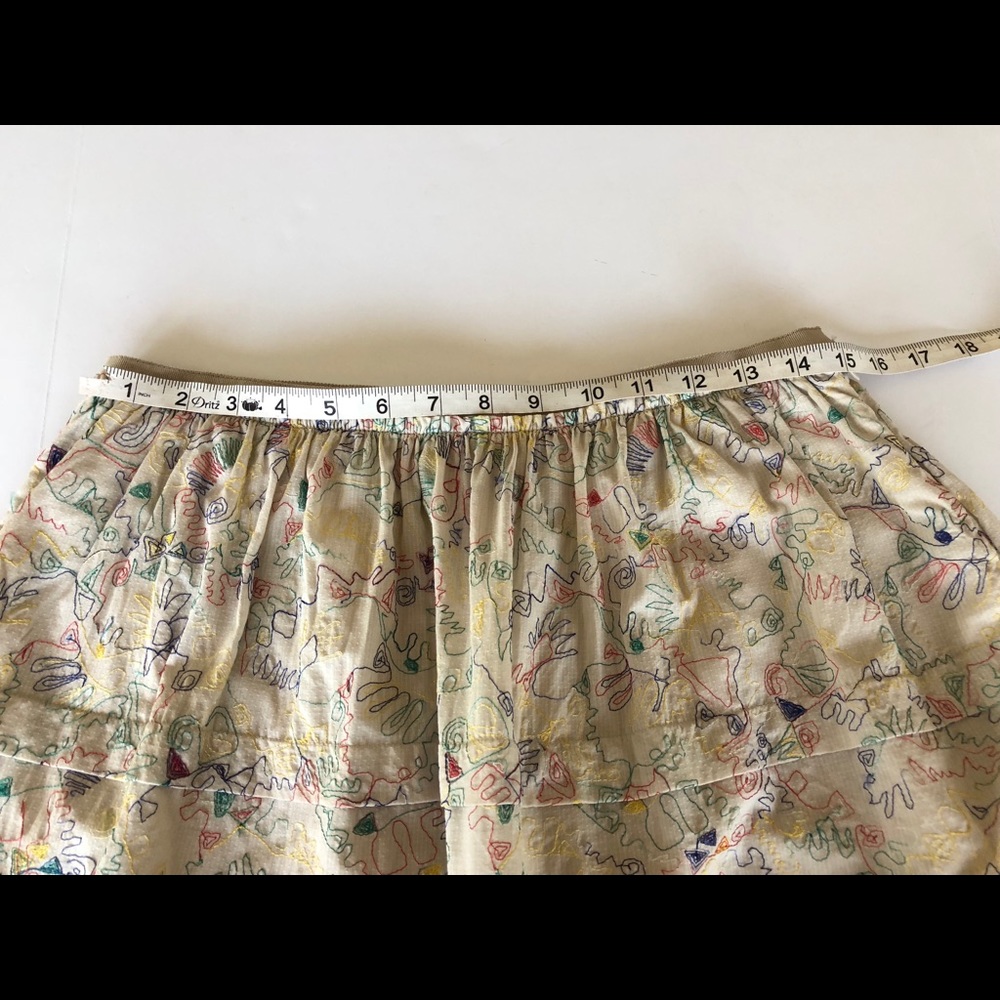 Marc by Marc Jacobs Oatmeal Multi Color Skirt - Picture 4 of 7